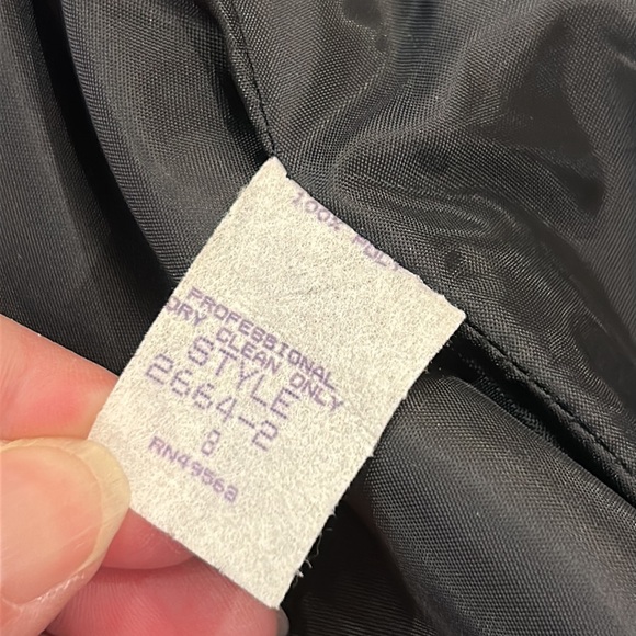 Victor Costa Vintage Evening Gown. Size 8 - Picture 14 of 16